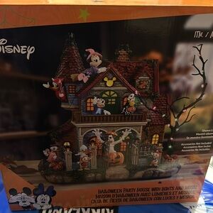 Disney Halloween party house figure